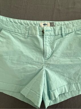 Old Navy Mint Green Women's Cotton Chino Shorts